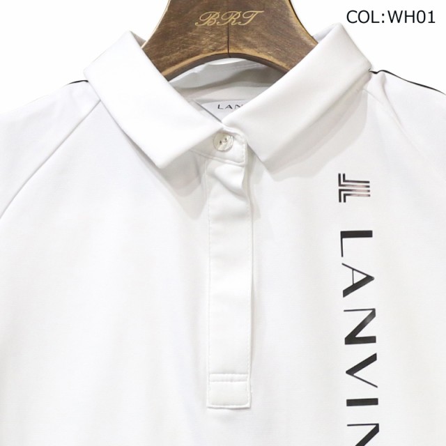 ランバン LANVIN VLV1593T7L レディース 半袖シャツ スポール 吸汗 UV ゴルフウェア スポーツウェア 春夏秋