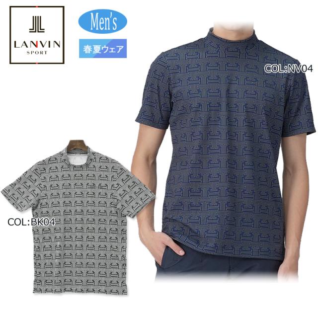 【ネコポス配送可能】ランバン スポール  LANVIN SPORT VG5SHS43M メンズ 半袖シャツ ゴルフウェア スポーツウェア 春夏