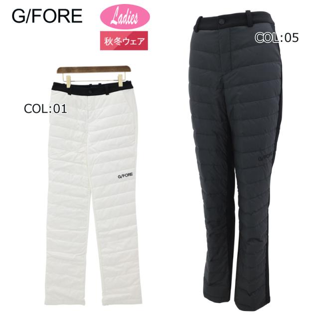 G/FORE (GFORE) ジーフォア 073215455 レディース 中綿 ロングパンツ ゴルフウェア スポーツウェア 秋冬