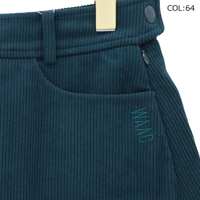 ワック WAAC 072344361 レディース コーデュロイ スカート ゴルフ