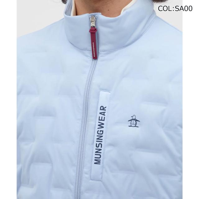 2025年秋冬モデル マンシングウェア Munsingwear MG5FJK23M メンズ ブルゾン 中綿 ストレッチ ゴルフウェア スポーツウェア 秋冬_3