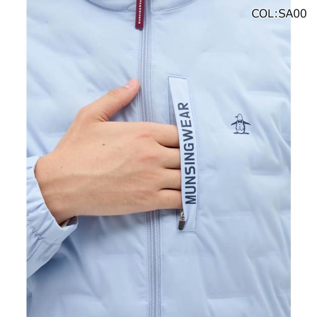 2025年秋冬モデル マンシングウェア Munsingwear MG5FJK23M メンズ ブルゾン 中綿 ストレッチ ゴルフウェア スポーツウェア 秋冬_5