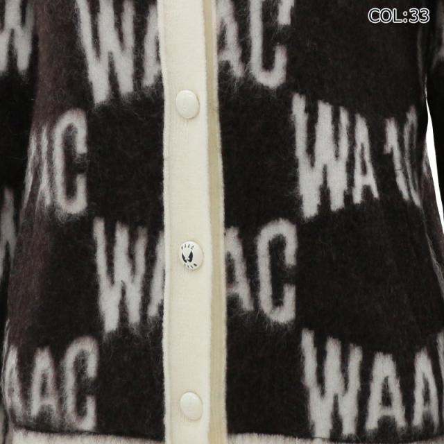 ワック WAAC 072324776 レディース 長袖 カーディガン モヘヤ