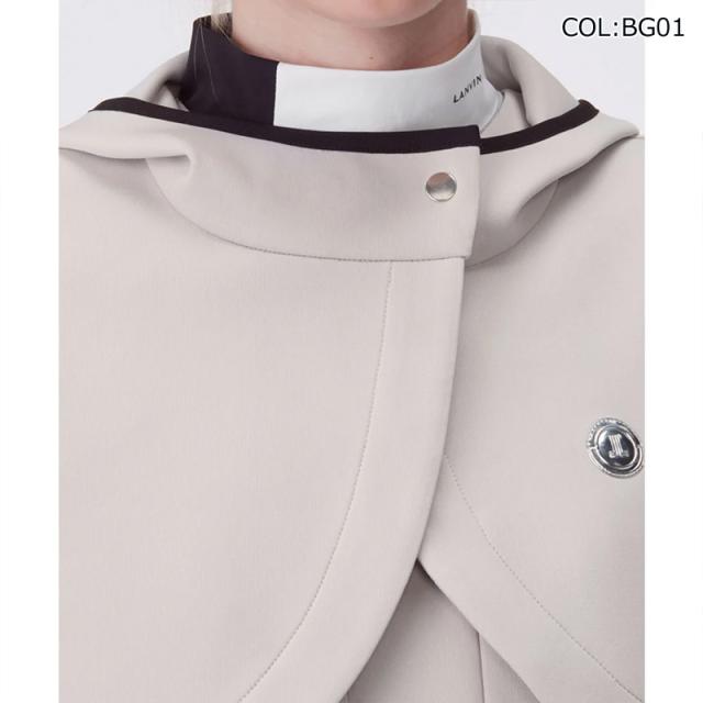 ランバン LANVIN VG5FSW62L レデース 吸汗 UVカット フーディボレロ ゴルフウェア スポーツウェア 秋冬_3