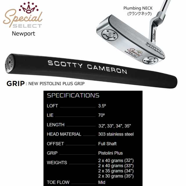 タイトリスト スコッティキャメロン(SCOTTY CAMERON) 2020年