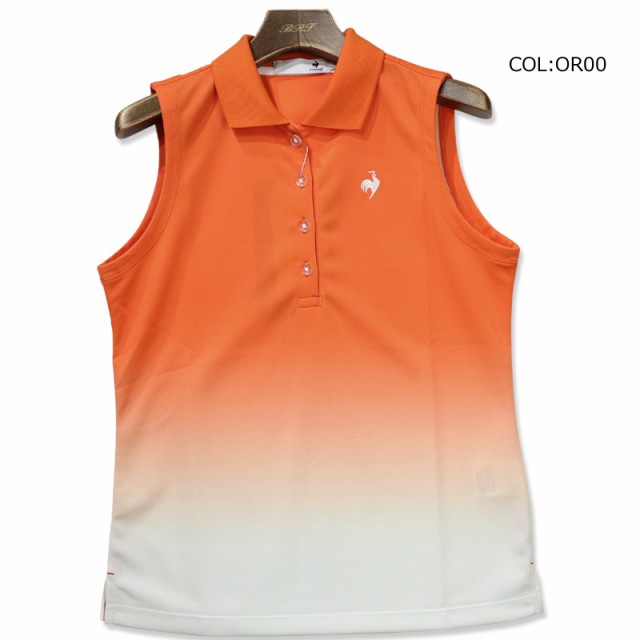 ルコックゴルフ Le coq sportif GOLF QGWTJA12 レディース ノースリーブ シャツ グラデーション 吸汗速乾 ストレッチ 春夏  ゴルフウェア ｜au PAY マーケット