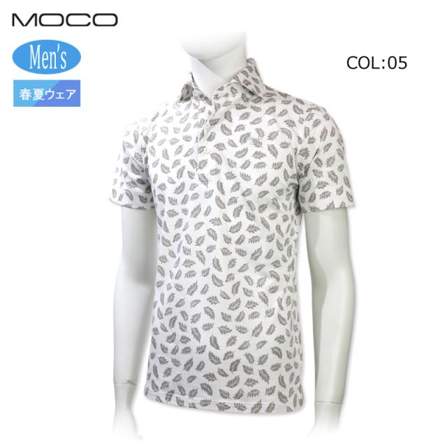 モコ MOCO 21-2241243 メンズ 半袖 シャツ ゴルフウェア スポーツウェア 春夏