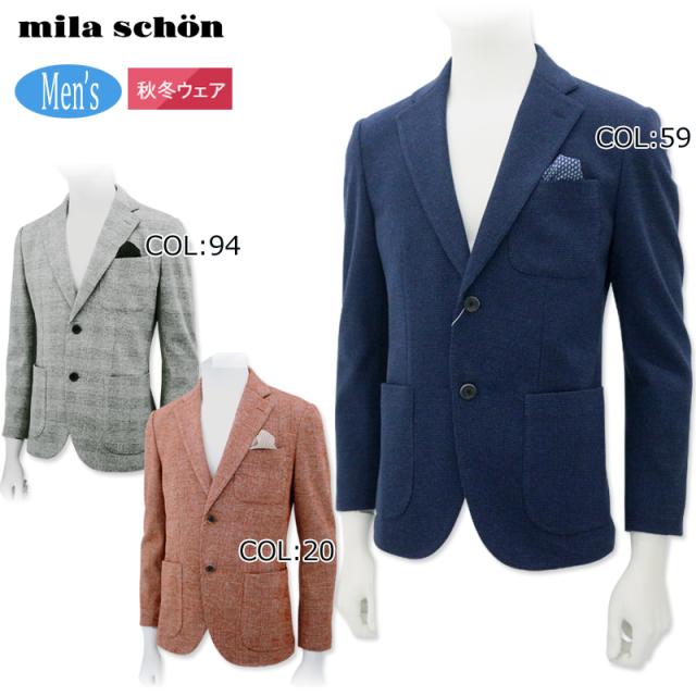 ミラショーン milaschon 7333410153 メンズ ジャケット ストレッチ ゴルフウェア スポーツウェア 秋冬