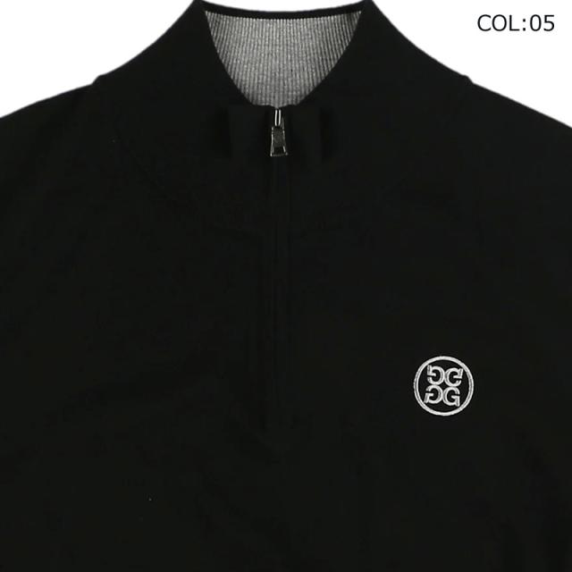 G/FORE (GFORE) ジーフォア 073215707 メンズ ベスト ハーフジップベスト カシミヤ混 ゴルフウェア スポーツウェア 秋冬春_8