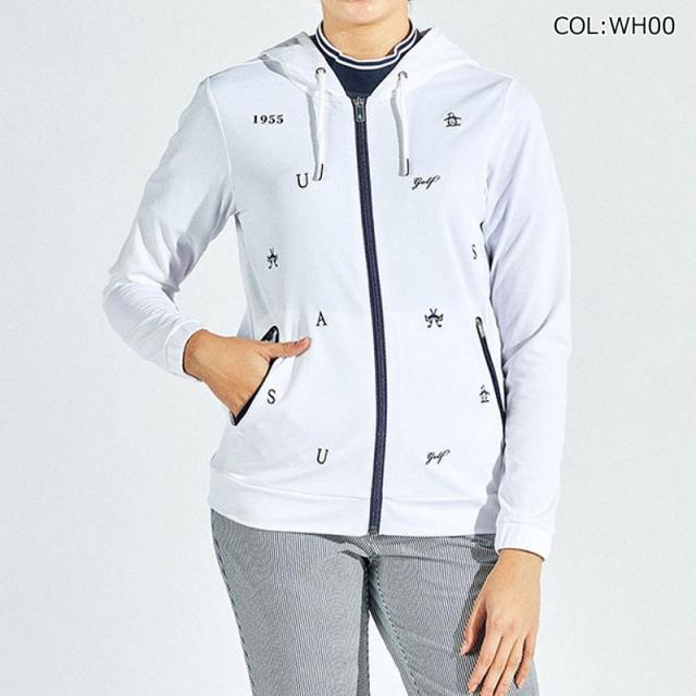 マンシングウェア Munsingwear MG5SSW22L レディース 長袖 パーカー ブルゾン UVカット 吸汗速乾 ストレッチ ゴルフウェア スポーツウェア 春夏秋_1
