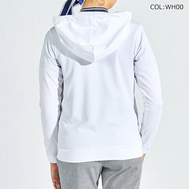 マンシングウェア Munsingwear MG5SSW22L レディース 長袖 パーカー ブルゾン UVカット 吸汗速乾 ストレッチ ゴルフウェア スポーツウェア 春夏秋_3
