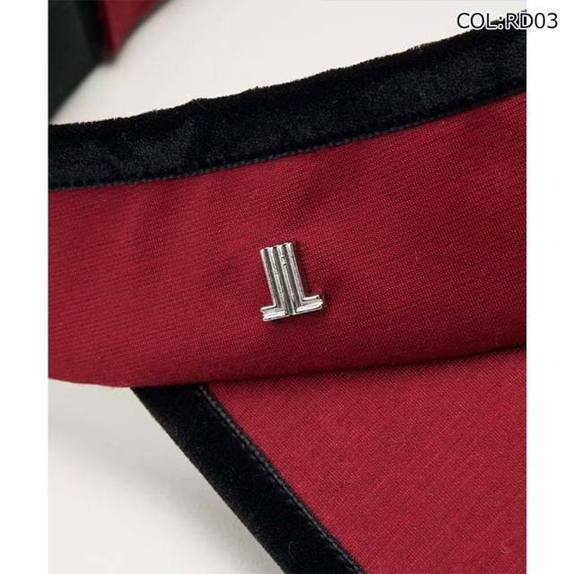 ランバン LANVIN SPORT VLW0333A4 レディース 天鵞絨シュロの葉UVバイザー バイザー 冬小物