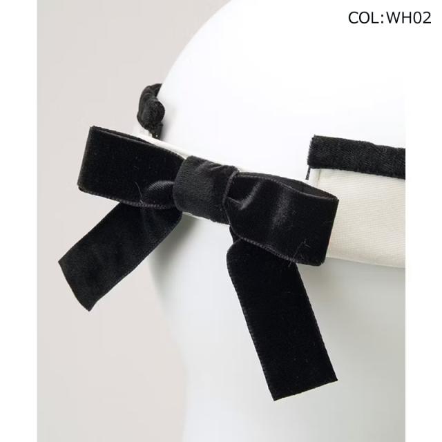 ランバン LANVIN SPORT VLW0333A4 レディース 天鵞絨シュロの葉UVバイザー バイザー 冬小物