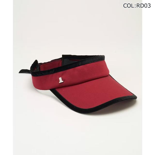 ランバン LANVIN SPORT VLW0333A4 レディース 天鵞絨シュロの葉UVバイザー バイザー 冬小物