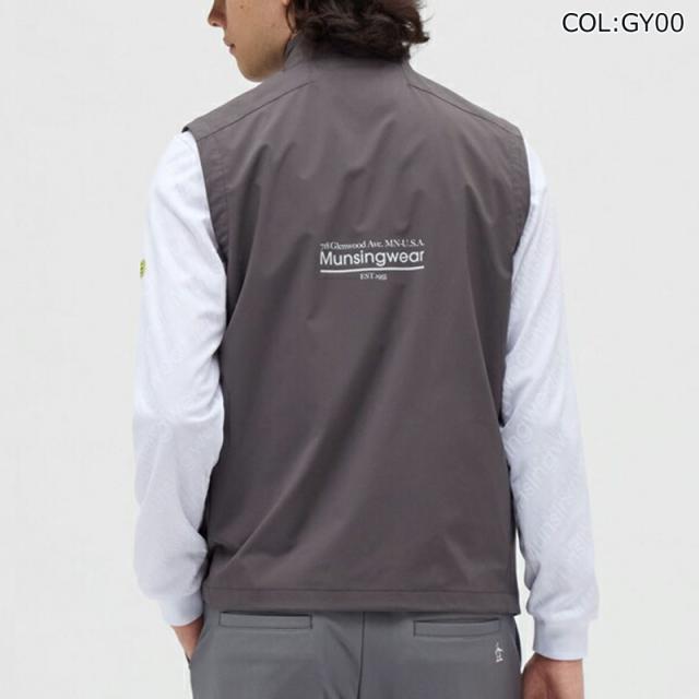 2025年秋冬モデル マンシングウェア Munsingwear MG5FVE22M メンズ ベスト ゴルフウェア スポーツウェア 秋冬_2