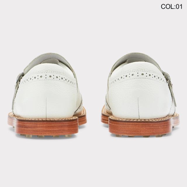 G/FORE GFORE ジーフォア 073424803 G4MF22EF51 メンズ ゴルフシューズ スパイクレス 牛革 MENS MONK STRAP GALLIVANTER SPIKELESS_5