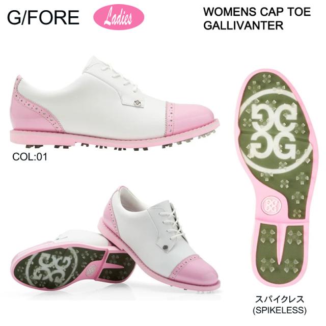 G/FORE GFORE ジーフォア 072412852 G4LS21EF04 レディース ゴルフシューズ スパイクレス 紐靴 WOMENS CAP TOE GALLIVANTER