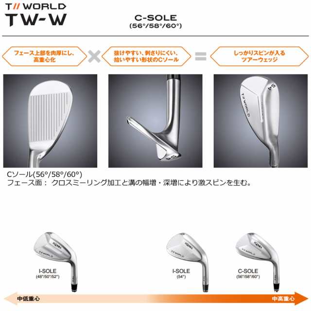 本間ゴルフ(ホンマ/HONMA) ツアーワールド TW-W4 (ウェッジ) N.S.PRO