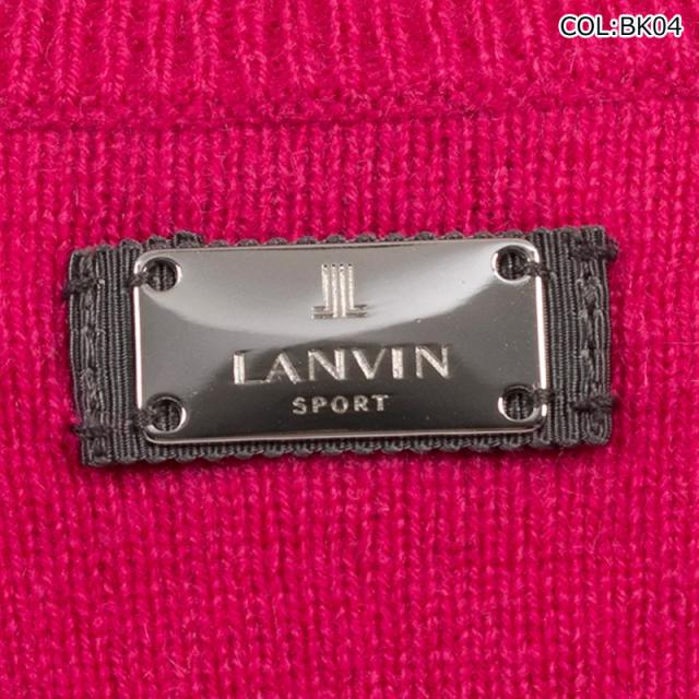 ランバン LANVIN VG4FST42L レディース ニット カシミヤ カラーブロック クールネック ゴルフウェア スポーツウェア 秋冬 ランバン LANVIN VG4FST42L レディース ニット カシミヤ カラー