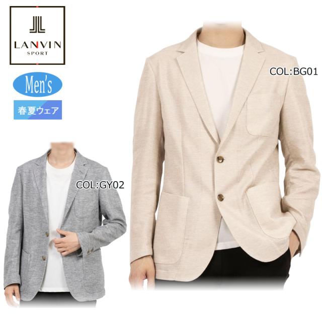 ランバン LANVIN VG5SJK41M メンズ ジャケット 軽量 カジュアル ゴルフウェア スポーツウェア 春夏秋