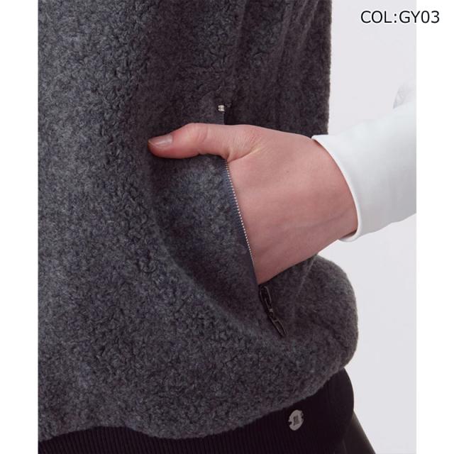 ランバン LANVIN VG5FVE72L レディース ベスト 中綿 アウターベスト 蓄熱保温 フェイクファー ゴルフウェア スポーツウェア 秋冬_5