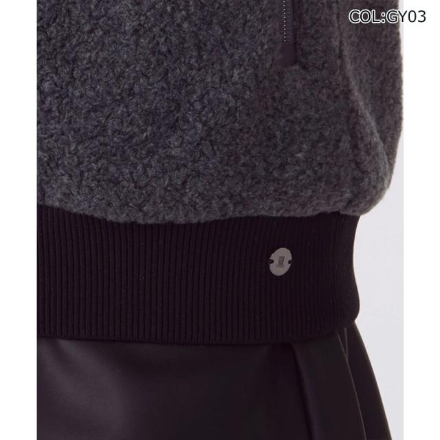 ランバン LANVIN VG5FVE72L レディース ベスト 中綿 アウターベスト 蓄熱保温 フェイクファー ゴルフウェア スポーツウェア 秋冬_6
