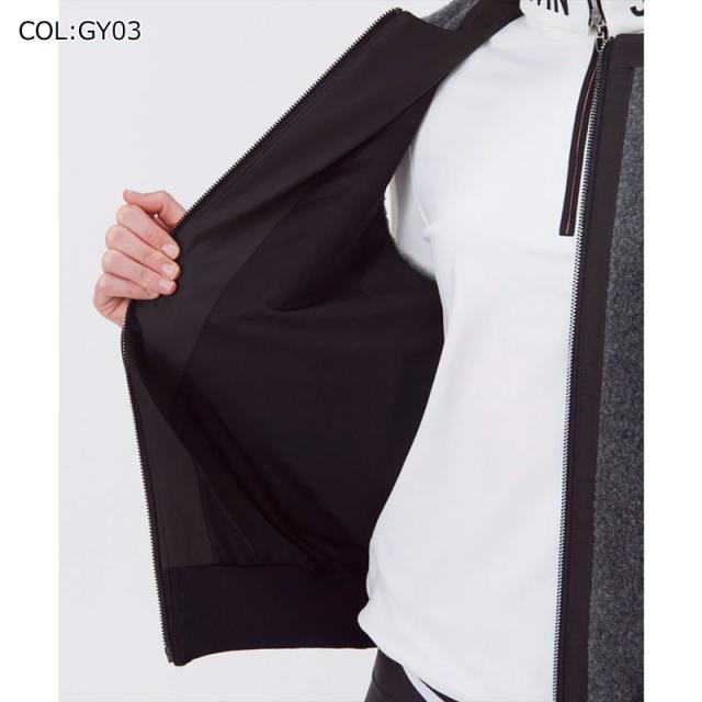 ランバン LANVIN VG5FVE72L レディース ベスト 中綿 アウターベスト 蓄熱保温 フェイクファー ゴルフウェア スポーツウェア 秋冬_8