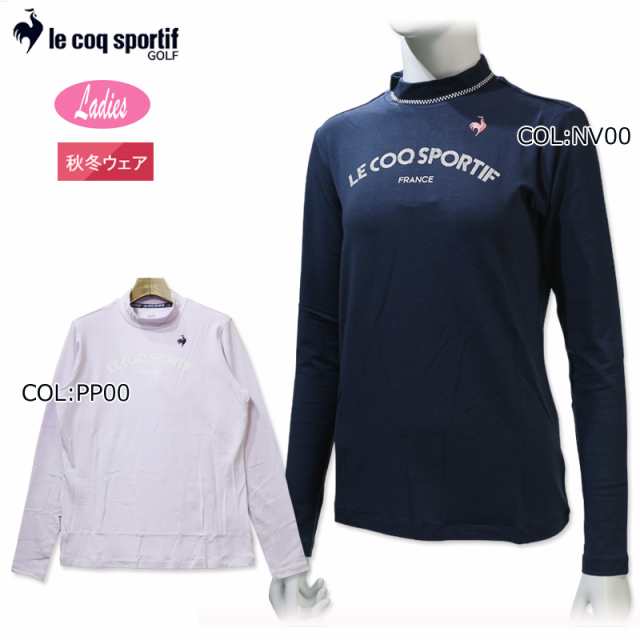 ルコックゴルフ Le coq sportif GOLF QGWWJB07 レディース シャツ 長袖 裏起毛 ゴルフウェア スポーツウェア 秋冬の通販は