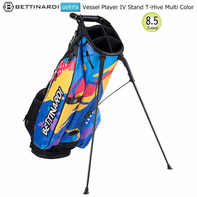 ベティナルディ(BETTINARDI) 8.5型(3.4kg) スタンドバッグ 2023 VESSEL Player IV Stand T-Hive Multi Color