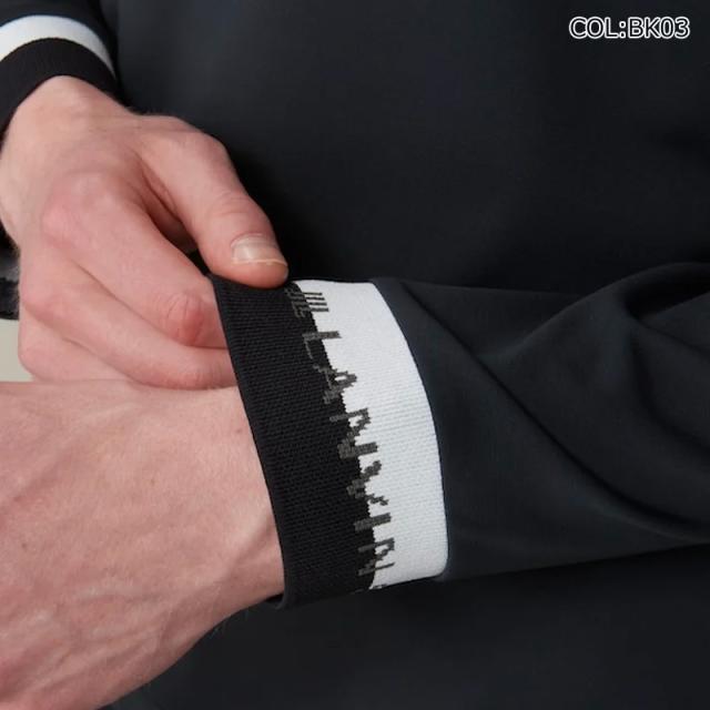 ランバン LANVIN VG4FLS22M メンズ モックネック 長袖シャツ 吸汗 UVカット ゴルフウェア スポーツウェア 秋冬春_13
