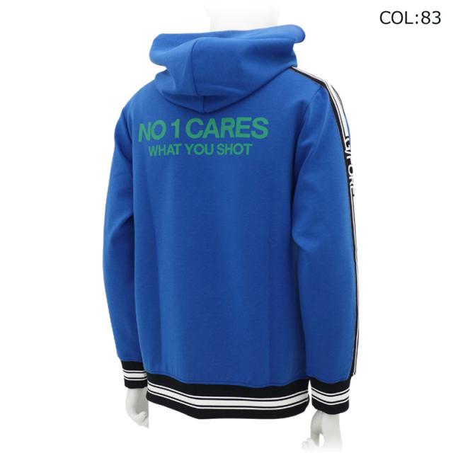 G/fore [ジーフォア] ロゴ入り長袖パーカー ブルー G/FORE (GFORE) ジーフォア 073213000 メンズ パーカー フーディ プル