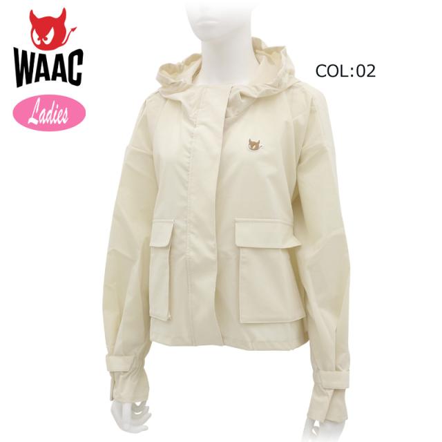 WAAC ワック 072244170 レディース ブルゾン ストレッチ 撥水 ゴルフウェア スポーツウェア 秋冬