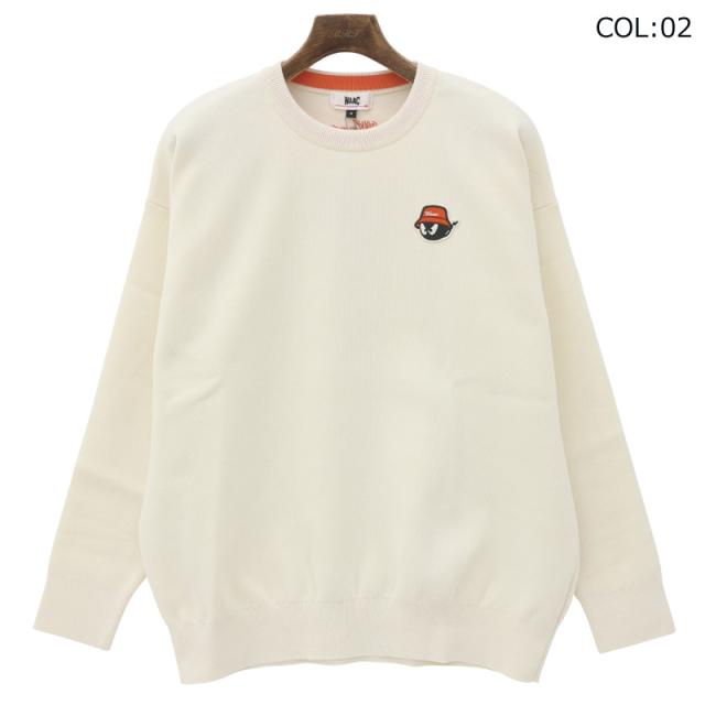 ワック WAAC 072244031 メンズ ニット スウェット ゴルフウェア