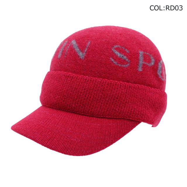 ランバン スポール LANVIN SPORT VLW0337A8 レディース ニット キャップ ゴルフウェア スポーツウェア 秋冬 冬小物_9