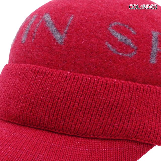 ランバン スポール LANVIN SPORT VLW0337A8 レディース ニット キャップ ゴルフウェア スポーツウェア 秋冬 冬小物_10