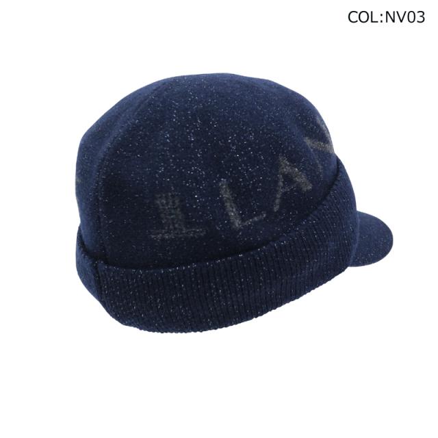 ランバン スポール LANVIN SPORT VLW0337A8 レディース ニット キャップ ゴルフウェア スポーツウェア 秋冬 冬小物_2