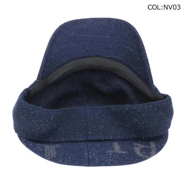 ランバン スポール LANVIN SPORT VLW0337A8 レディース ニット キャップ ゴルフウェア スポーツウェア 秋冬 冬小物_3
