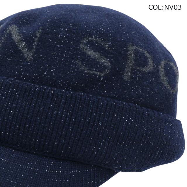 ランバン スポール LANVIN SPORT VLW0337A8 レディース ニット キャップ ゴルフウェア スポーツウェア 秋冬 冬小物_5