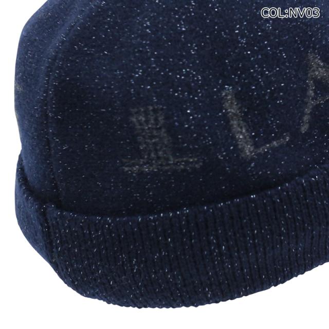 ランバン スポール LANVIN SPORT VLW0337A8 レディース ニット キャップ ゴルフウェア スポーツウェア 秋冬 冬小物_6