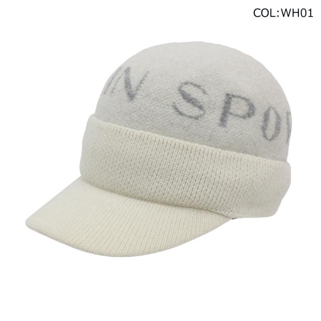 ランバン スポール LANVIN SPORT VLW0337A8 レディース ニット キャップ ゴルフウェア スポーツウェア 秋冬 冬小物_7
