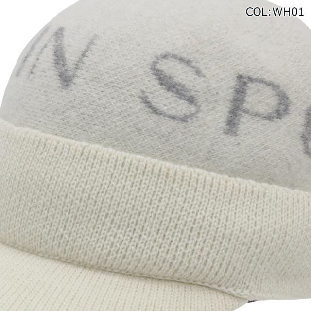 ランバン スポール LANVIN SPORT VLW0337A8 レディース ニット キャップ ゴルフウェア スポーツウェア 秋冬 冬小物_8