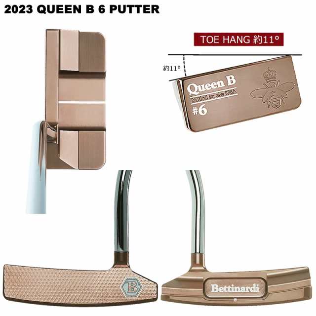 ベティナルディ(BETTINARDI) 2023 クイーンB 6 (QUEEN B 6) パター 右