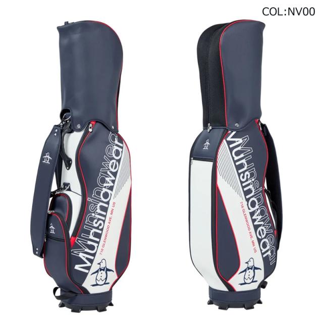 マンシングウェア Munsingwear MG5FCB03M 9型(2.6kg) 47インチ対応 軽量 キャディバッグ カート型 ゴルフバッグ