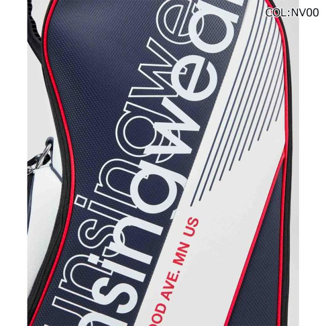 マンシングウェア Munsingwear MG5FCB03M 9型(2.6kg) 47インチ対応 軽量 キャディバッグ カート型 ゴルフバッグ