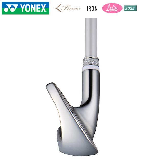 ヨネックス (YONEX) 2025 フィオーレ (Fiore) レディース アイアン 5本組(＃7-9.PW.SW)L 右用 FR08 カーボンシャフト