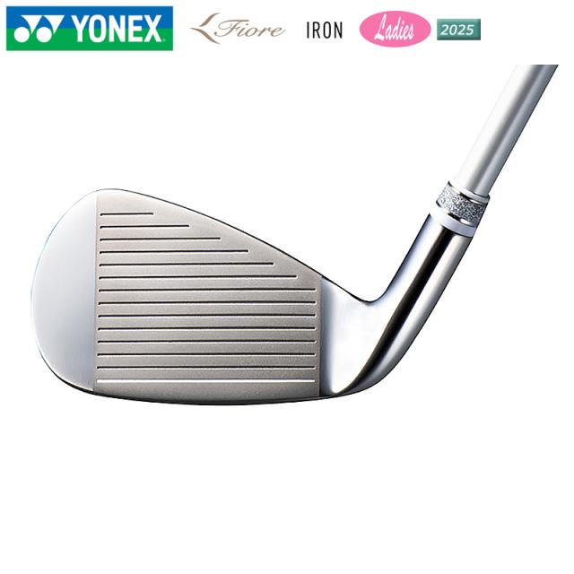 ヨネックス (YONEX) 2025 フィオーレ (Fiore) レディース アイアン 5本組(＃7-9.PW.SW)L 右用 FR08 カーボンシャフト