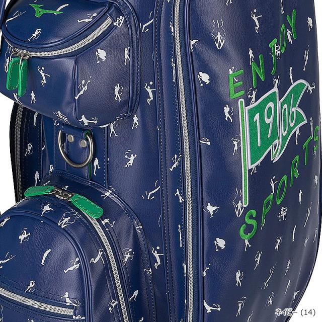 ミズノ (MIZUNO) 5LJC2234 9型(3.3kg) Enjoy sports エンジョイ スポーツ キャディバッグ