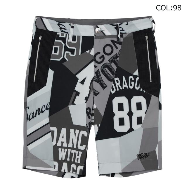 【ネコポス配送可能】ダンスウィズドラゴン Dance With Dragon D1-475316 メンズ ショートパンツ パンツ ストレッチ 撥水 ゴルフウェア スポーツウェア 春夏_9