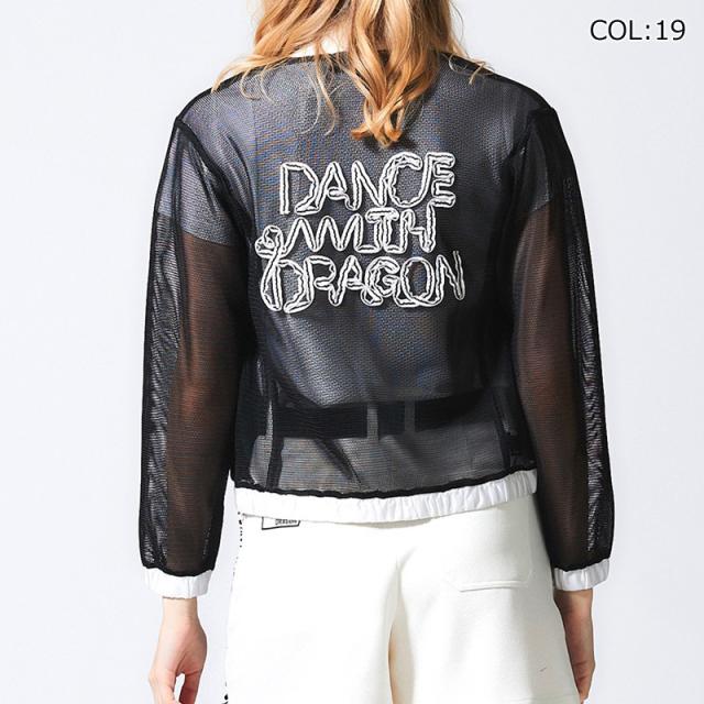 ダンスウィズドラゴン Dance With Dragon D2-254120 レディース ブルゾン メッシュブルゾン ゴルフウェア スポーツウェア 春夏_3