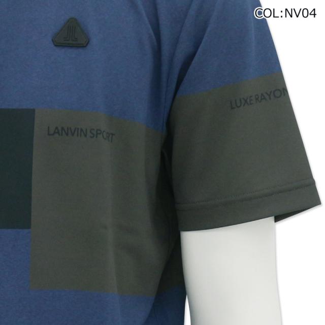 ランバン スポール LANVIN SPORT VMX157205 メンズ シャツ 半袖 吸汗速
